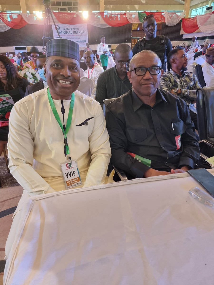 ObidientGlobal's tweet photo. Our beloved Presidential Candidate and his Chief Vawulence Office #LabourParty #ObiDatti2023 #VoteWisely https://t.co/AkCdiPgFIx