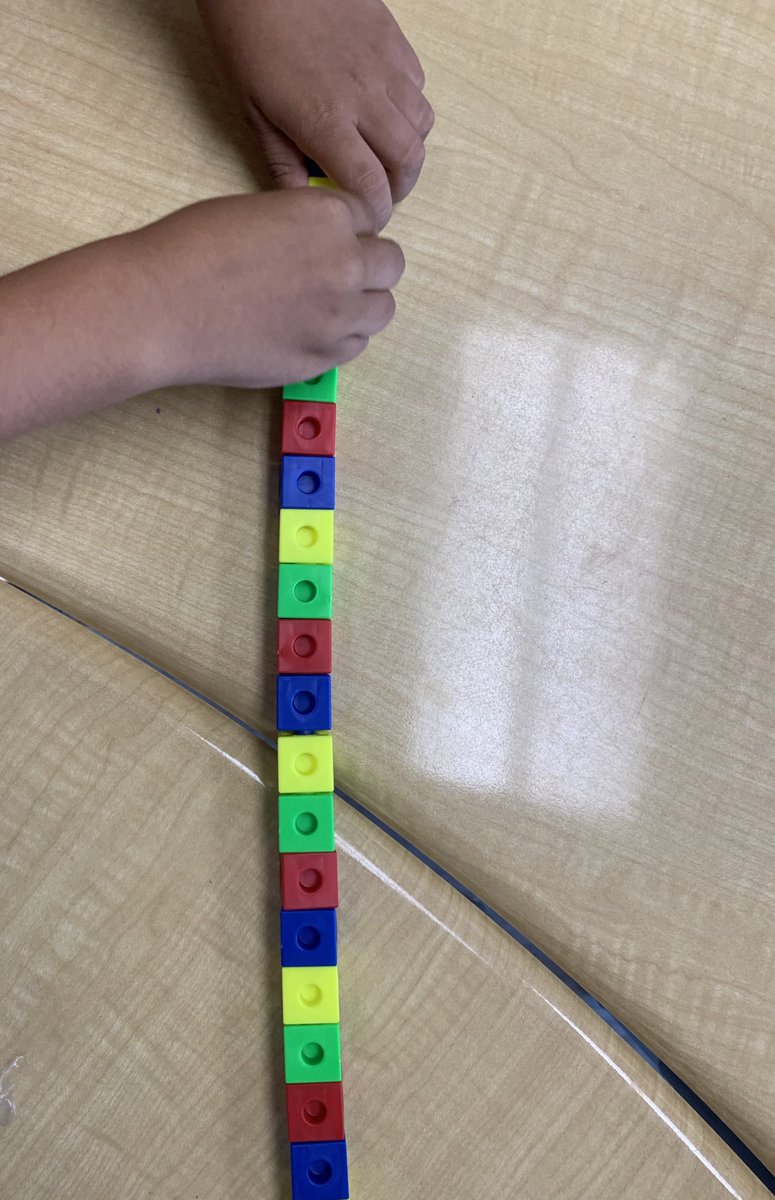 MsAmber_teacher's tweet photo. Day 1 of #MathFirst20Days (Simcoe District School Board lessons) - we reviewed skip counting and patterns, then made patterns & skip counted to see how many. A great way to get some assessment FOR learning as well π #Grade2 #PrimaryMath https://t.co/7eAYdEozi4