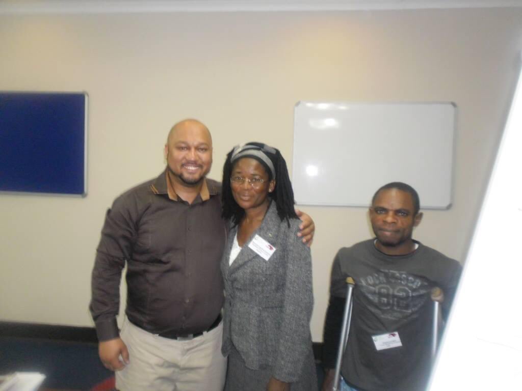 CongoHandicap's tweet photo. A lusaka Zambie 🇿🇲  le Directeur @LKapele formé sur  leadership et promotion des droits humains des personnes marginalisées dont les personnes handicapées en Africa. Formation organisée par la Foundation #OSISA https://t.co/8KIe27fbUp