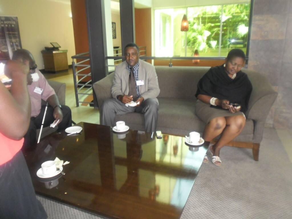 CongoHandicap's tweet photo. A lusaka Zambie 🇿🇲  le Directeur @LKapele formé sur  leadership et promotion des droits humains des personnes marginalisées dont les personnes handicapées en Africa. Formation organisée par la Foundation #OSISA https://t.co/8KIe27fbUp