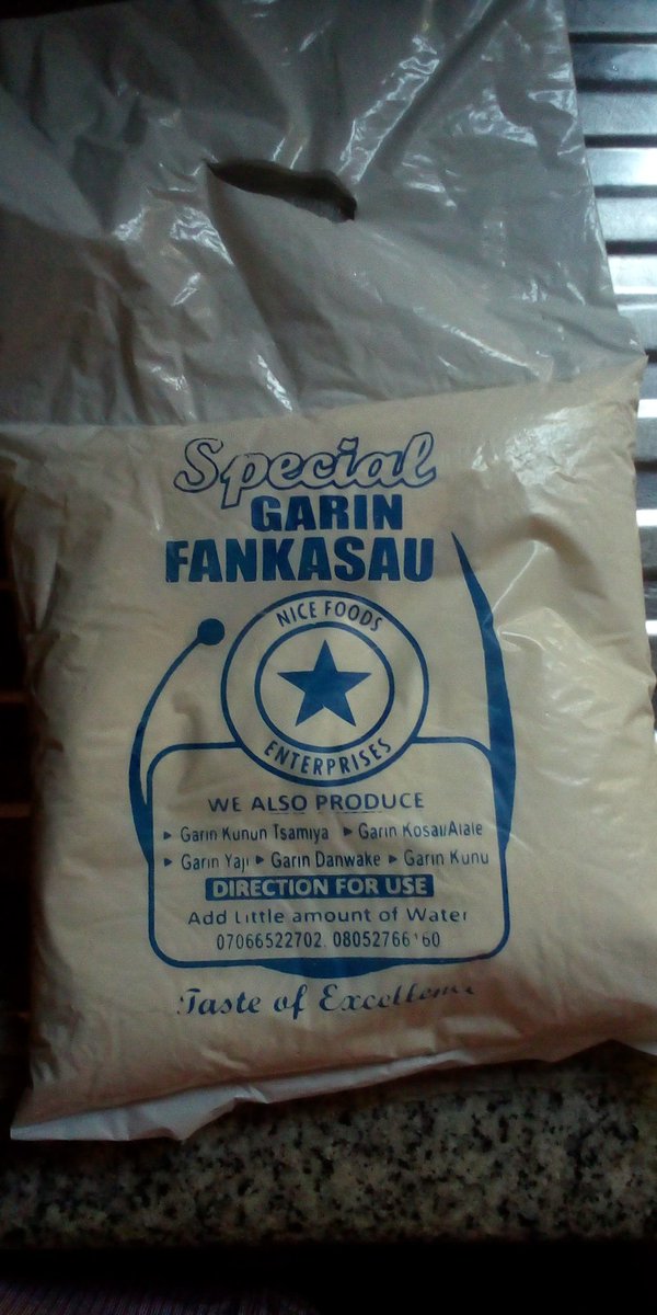 abubakar_mnazif's tweet photo. This is my side hustle, i sell original Danwake, Fankasau and Kunun Tsamiya flour at very cheap and affordable price.

Please retweet. 🙏 https://t.co/yhDE5aBWO7