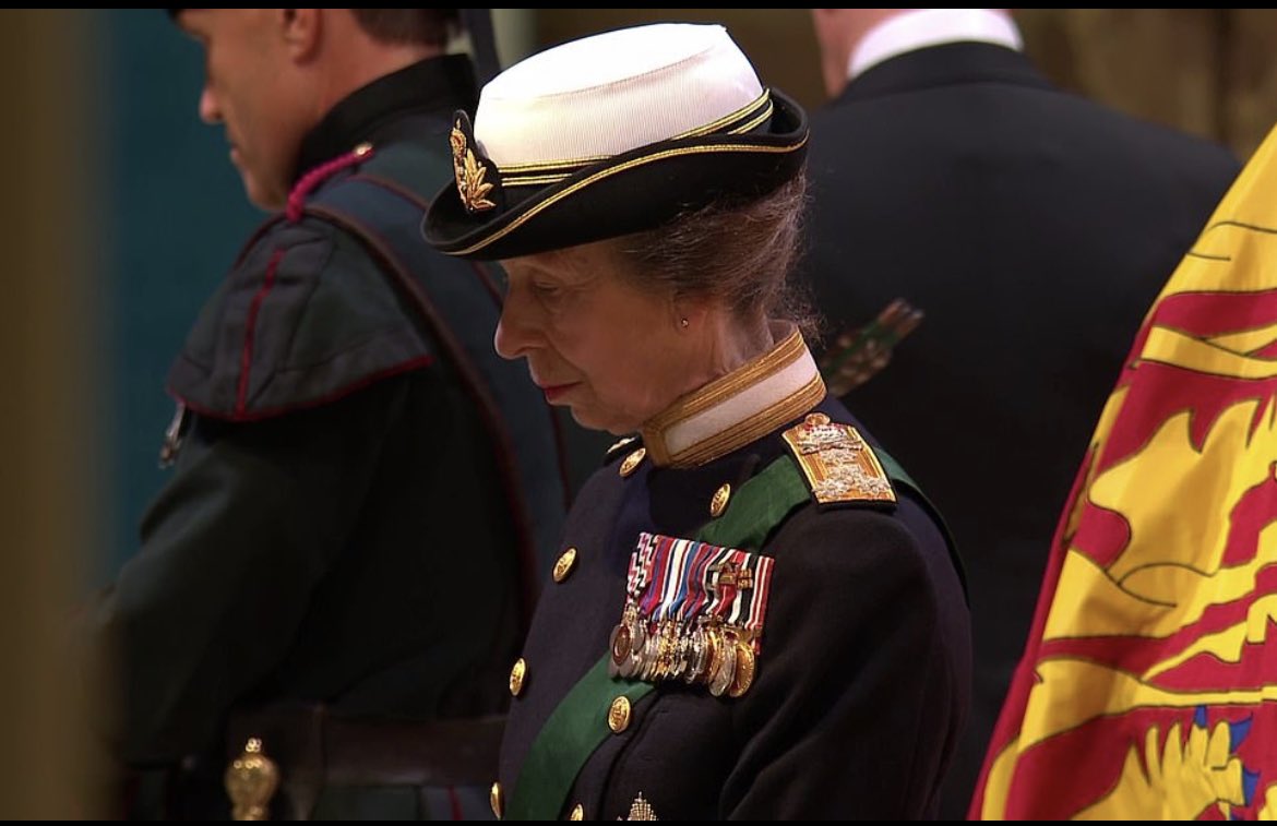 It’s never easy to lose a loved one but Watching Anne, the Princess Royal over the last few days has been extraordinary. She has remained by her mothers side throughout and so dignified despite having to very publicly mourn. #princessroyal #QueenElizabethII