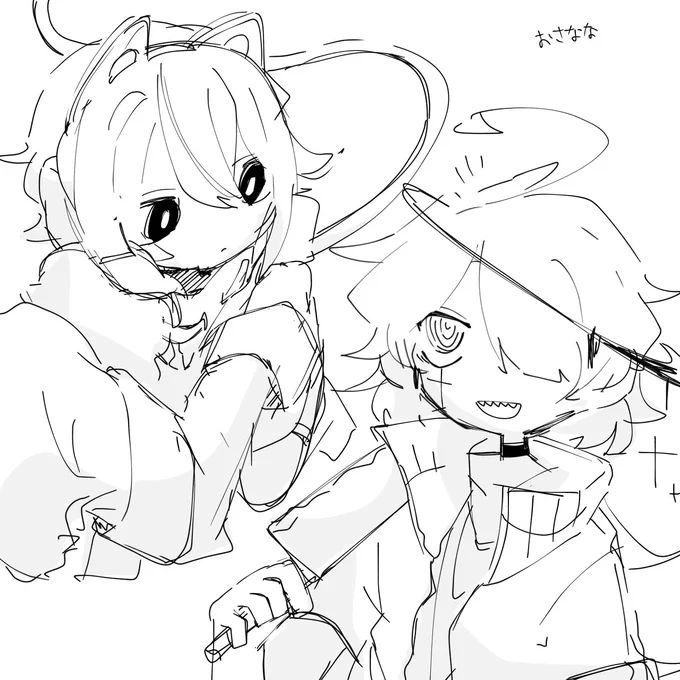 @owari_joshou_TL 
おさななー!!!!!!!!!!!!!!!!!!!!!!(叫) 