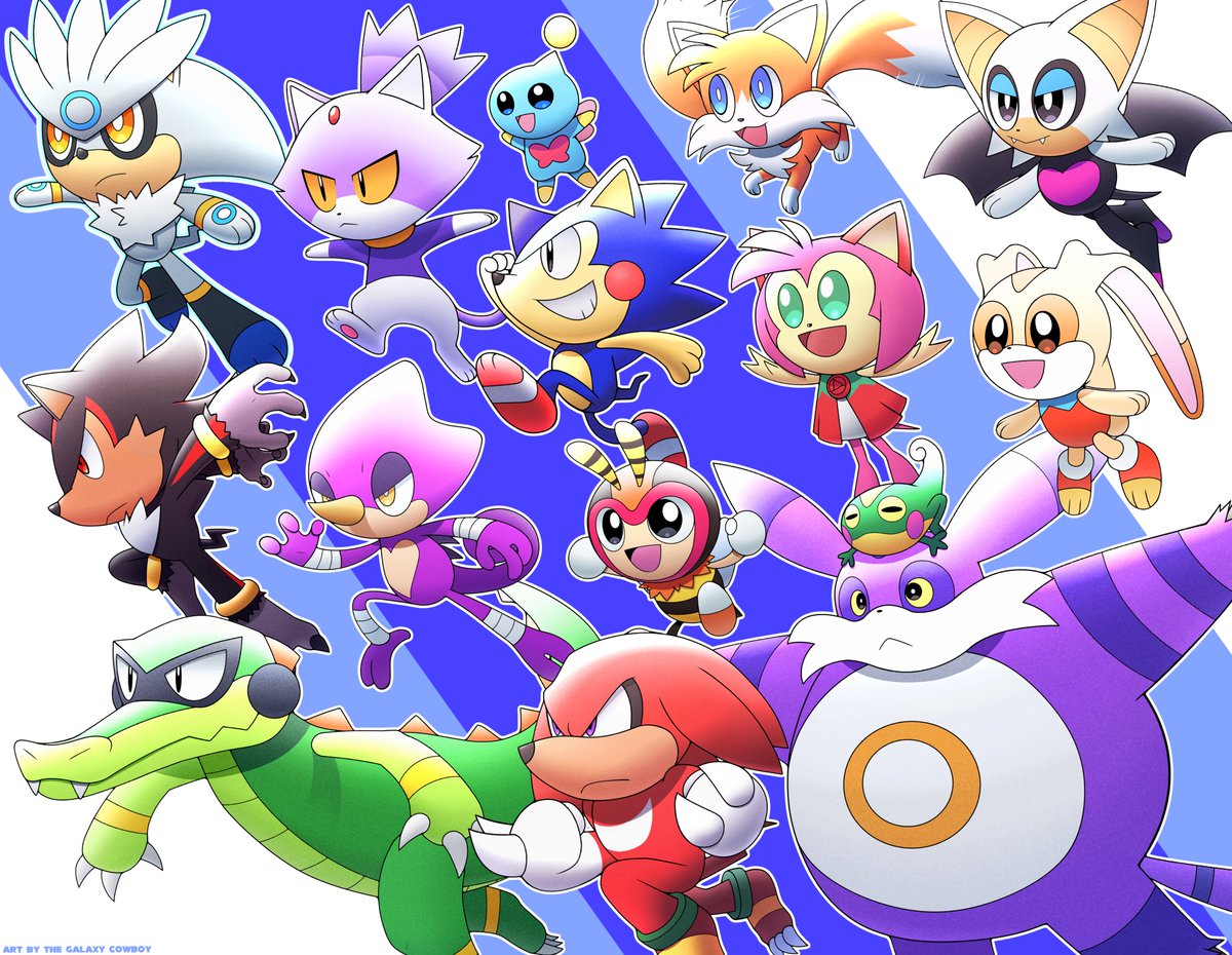 if u had to pick 6 of these guys to be on ur pokemon team, which ones?
#SonicTheHedeghog X #Pokemon