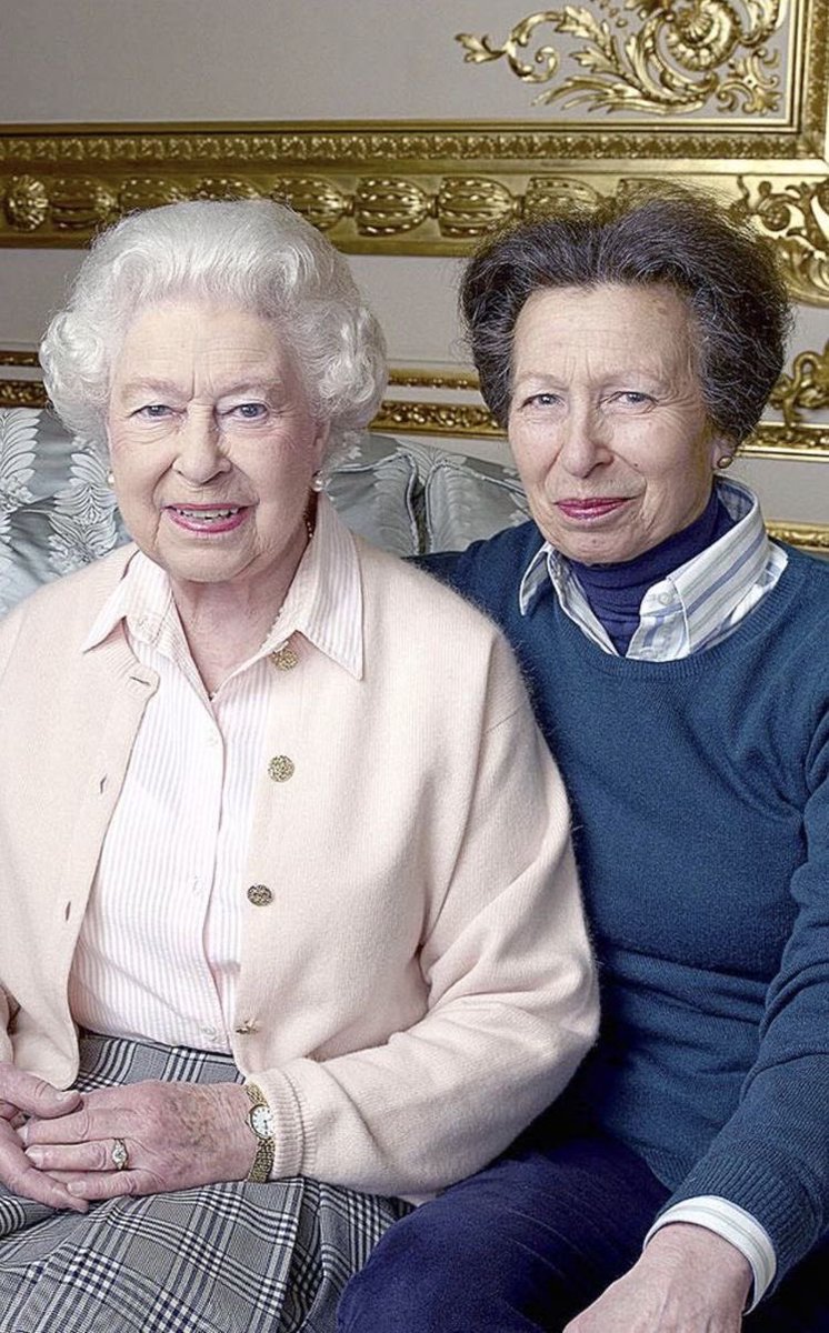 Adore this photo and adore Princess Royal. Her father's no nonsense personality and a royal work horse. #TheQueen
