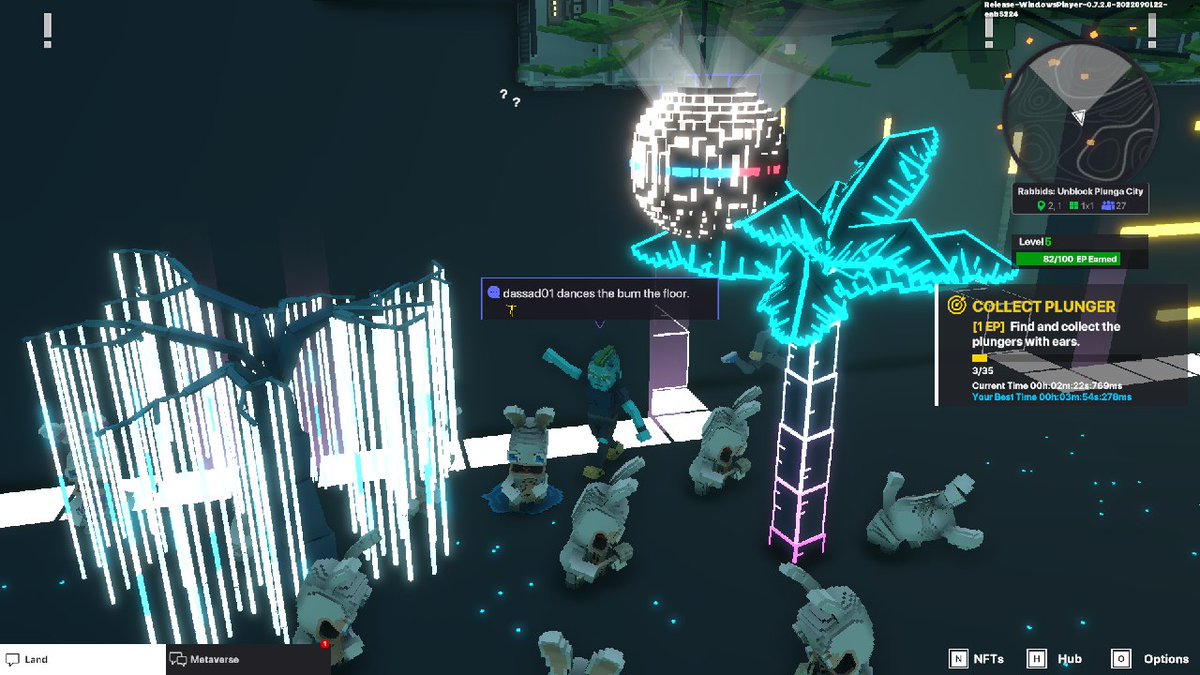 lysykh21's tweet photo. @TheSandboxGame @RabbidsOfficial I just participated in the #SandboxAlphaS3Giveaway for a chance to win 500 SAND! Found the Disco Rabbid, check out my screenshot below!
👇 https://t.co/rlev0jgQJm