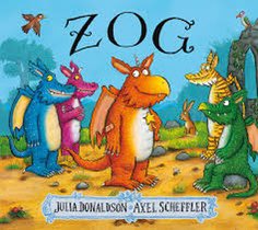 MrsKLamb1's tweet photo. My favourite (and my son’s favourite!) children’s book of the moment - Zog by Julia Donaldson 🐉 A funny, silly rhyming story that sees a princess deciding to hang up her crown to be a doctor instead! 💪🏻💛 @ThorntreeHT https://t.co/f0ZmV1xTS7