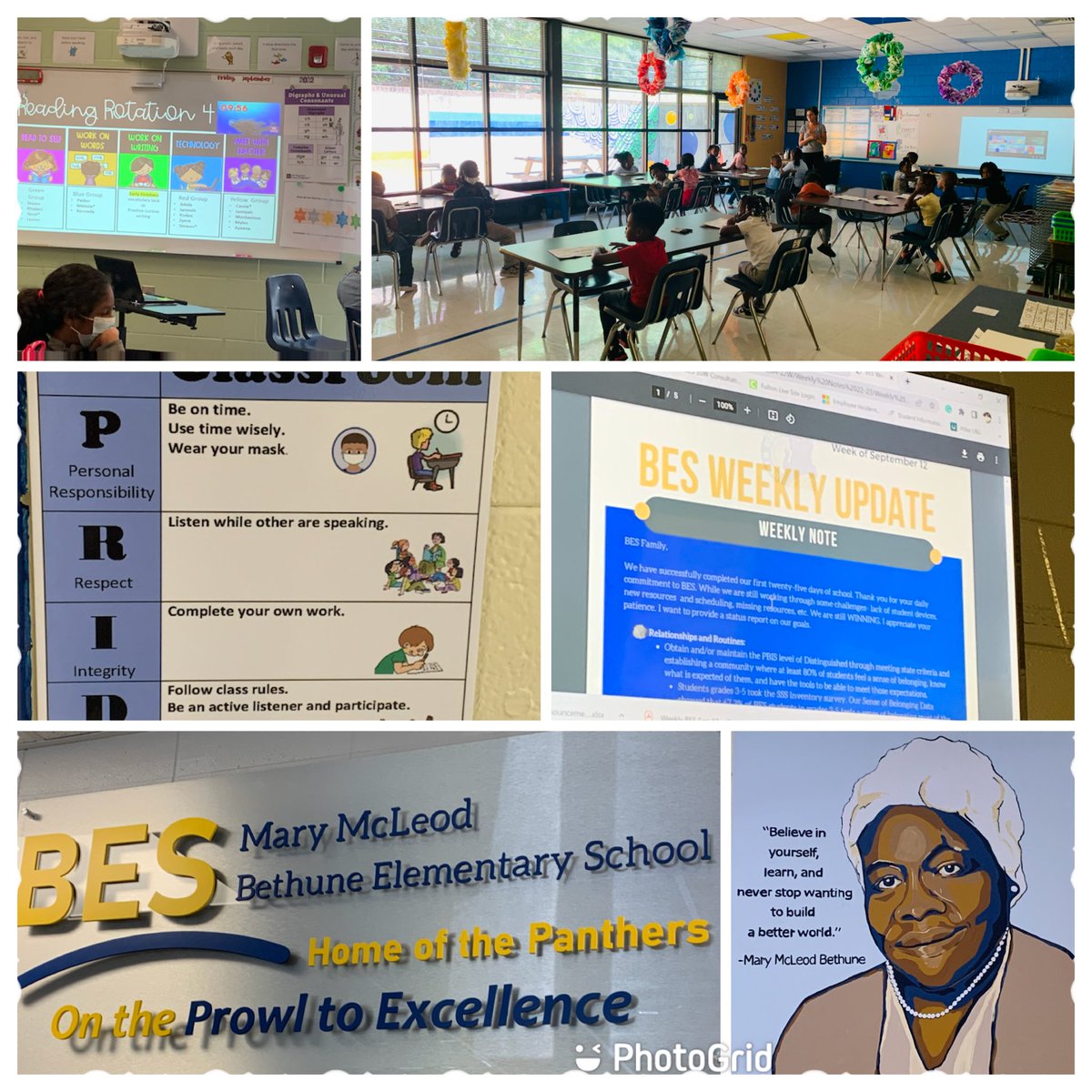 PrincipalDynami's tweet photo. Thank you Principal Evans and the @BethuneES Team! @Stanetress @DionneCspeaks @PrincipalsCtr #CultureofInstruction Great day! #Goaldevelopment #NewPrincipals #LeadershipDevelopment @FultonCoSchools #PrincipalDynamic https://t.co/ow3D65IryQ