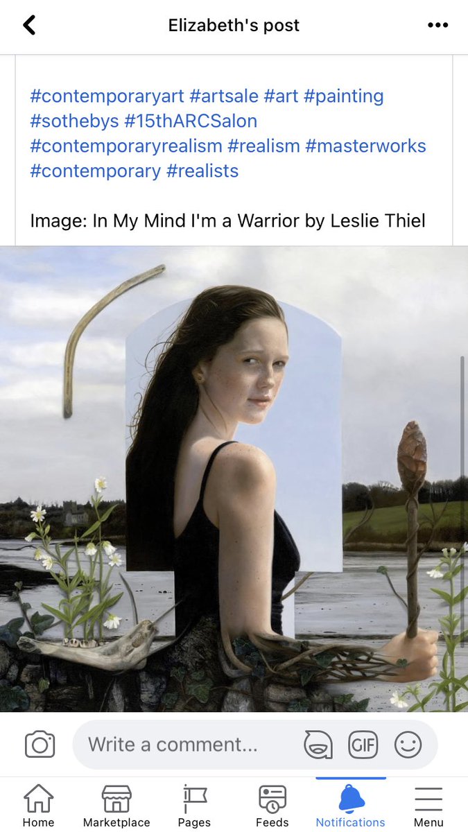 Ayda featuring in artwork by Leslie Thiel featuring in upcoming <a href="/Sothebys/">Sotheby's</a> auction in New York.