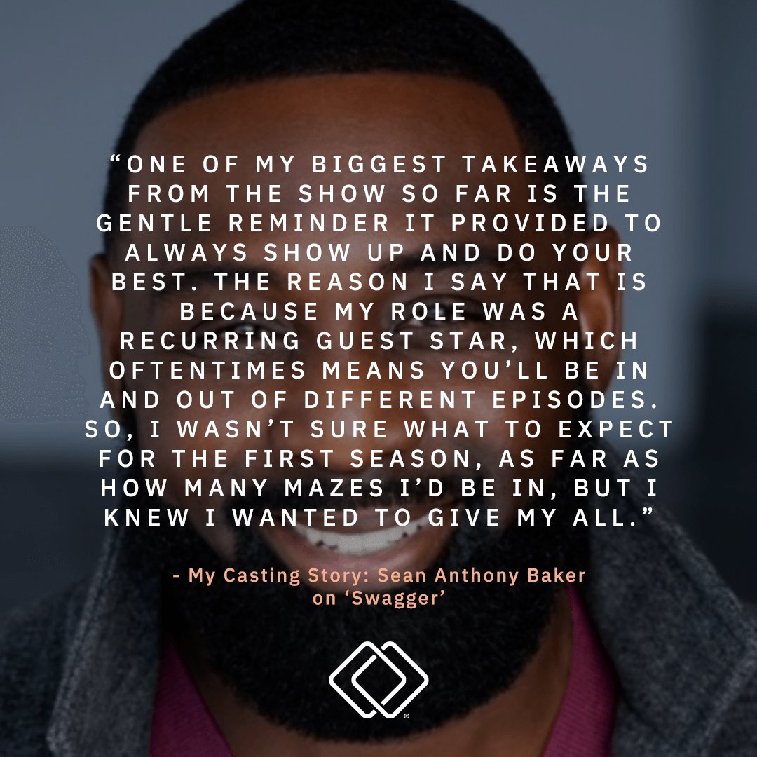 CastingNetworks's tweet image. #SeanAnthonyBaker (#FBI, #QueenoftheSouth, #AllAmerican) is one of the #Swagger cast members coming back for the show’s sophomore season. The actor took time out to chat with us and share the casting story that led to his breakthrough career moment castingnetworks.com/news/my-castin…