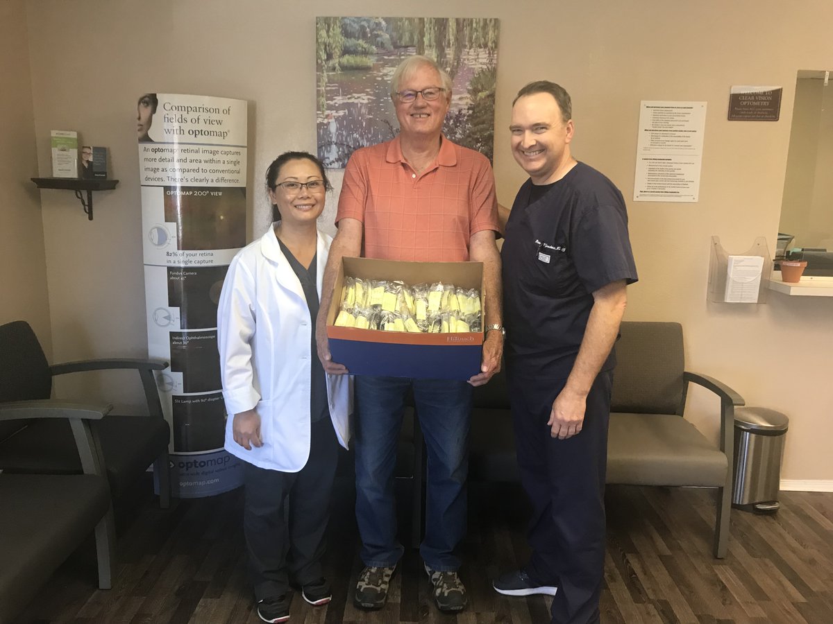 shepardeye's tweet image. The Lions Club of Lompoc made a very generous donation of 160 glasses to be given to patients in Fiji! Thank you Dr. Southaphanh of Vision Source and Rob Glasgow, because of you we will be able to help hundreds of people abroad on the island of Vanua Levu!  #eyecare #charity