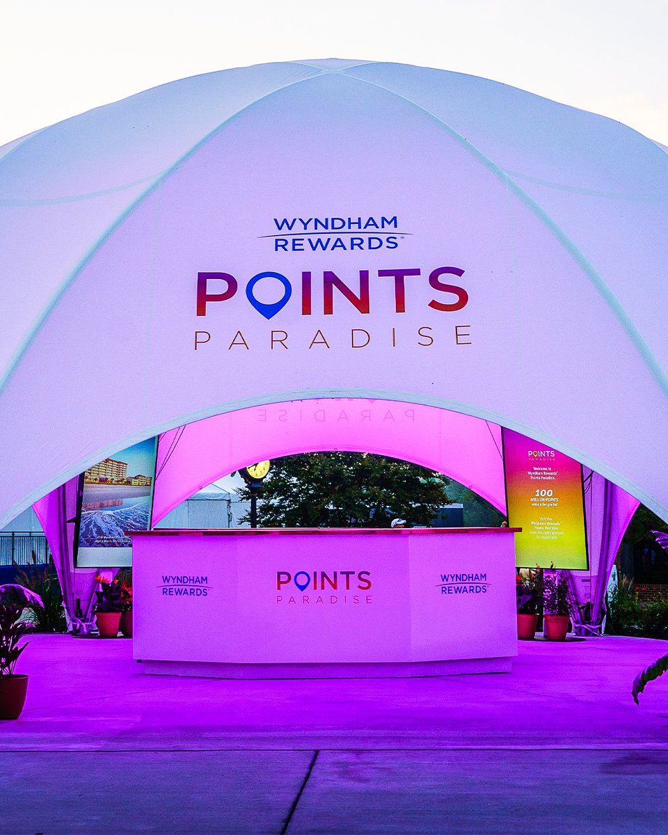 24GCompany's tweet photo. This year's #WyndhamChampionship saw the return of ⛳️ Points Paradise: a digital scavenger hunt experience we crafted with @WyndhamRewards and @Company20, allowing #PGA fans and families to earn #WyndhamReward points across the greens. #YouveEarnedThis https://t.co/SMA4N9xDXo