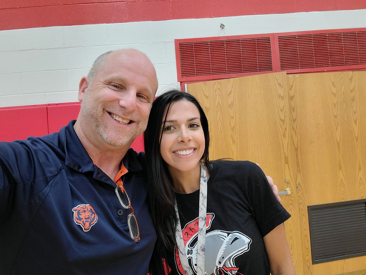Coaching against one of my former Attea volleyball players.  Does this mean I'm old? #AtteaFlyers #WeAreD34 #AtteaVolleyball #ShepardSpartans