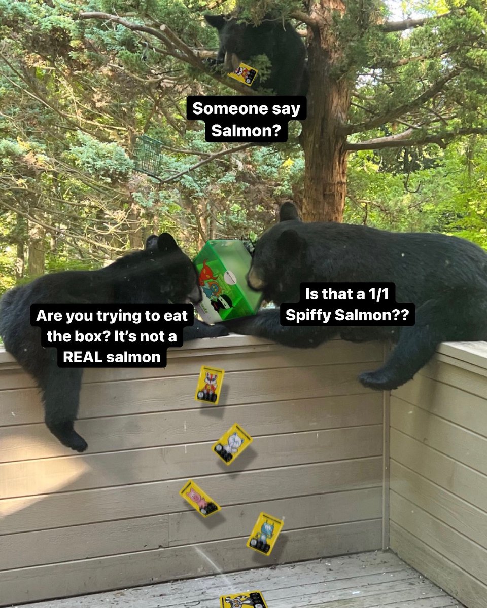 veefriends's tweet photo. Spiffy Salmon are friends, not food. https://t.co/UNwyRaFWka