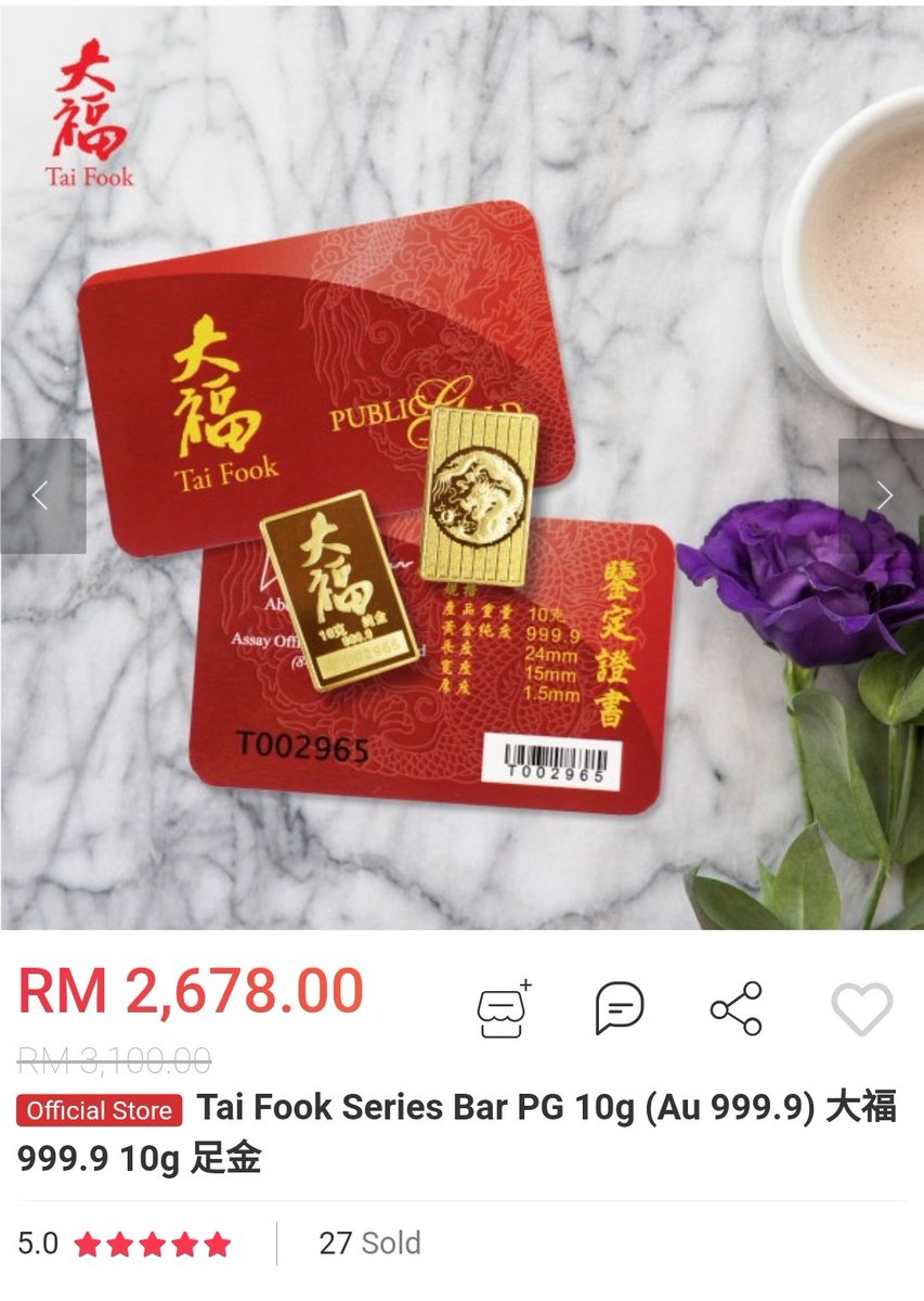 tokperaihemas's tweet photo. https://t.co/H3oeoLdmU2
#MalaysiaNo1ecommerce #PGMall #ShopShareEarn #CarnivalSale #pgjewel #publicgold #aurora #pgmuseum https://t.co/rddhipxUJF