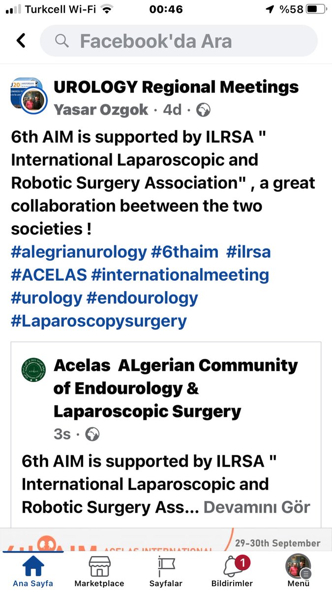 YasarYozgok's tweet photo. 6th AIM is supported by ILRSA " International Laparoscopic and Robotic Surgery Association" , a great collaboration beetween the two societies ! 
#alegrianurology #6thaim  #ilrsa #ACELAS #internationalmeeting #urology #endourology #Laparoscopysurgery https://t.co/Tcx7tC9nlq