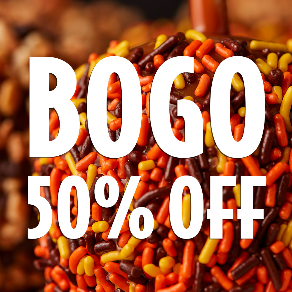 AffyTapple's tweet photo. Our #BOGO 50% Off sale is on! Buy 1 Caramel Apple 12-case, Get a 2nd for Half Off with code FALLBOGO: https://t.co/l6vdIrqSUF
#affytapple #caramelapples #BOGO50 #affybogo #nationalpeanutday #fallvibes #snacks #getsnacking https://t.co/P3tUsl69nW