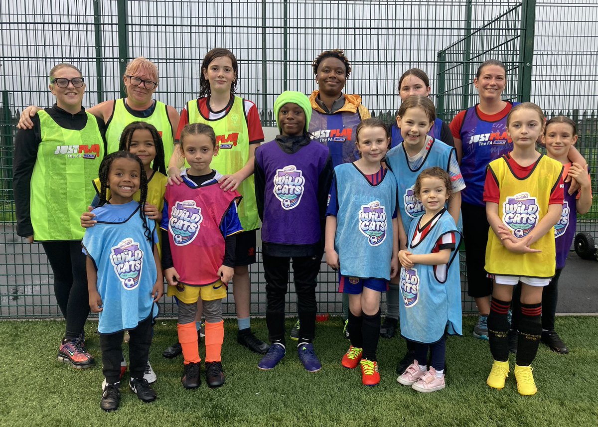 Rain didn’t stop play for our female-only sessions from having fun in our Wildcats and Just-Play sessions. #Lincoln #Hawks #Football #Respect #Wildcats #JustPlay #WomensFootball #EnglandFootballAccredited #KickItOutClub #Midlincs #grassroots #EnglandDNA #CreateCourageChallenge