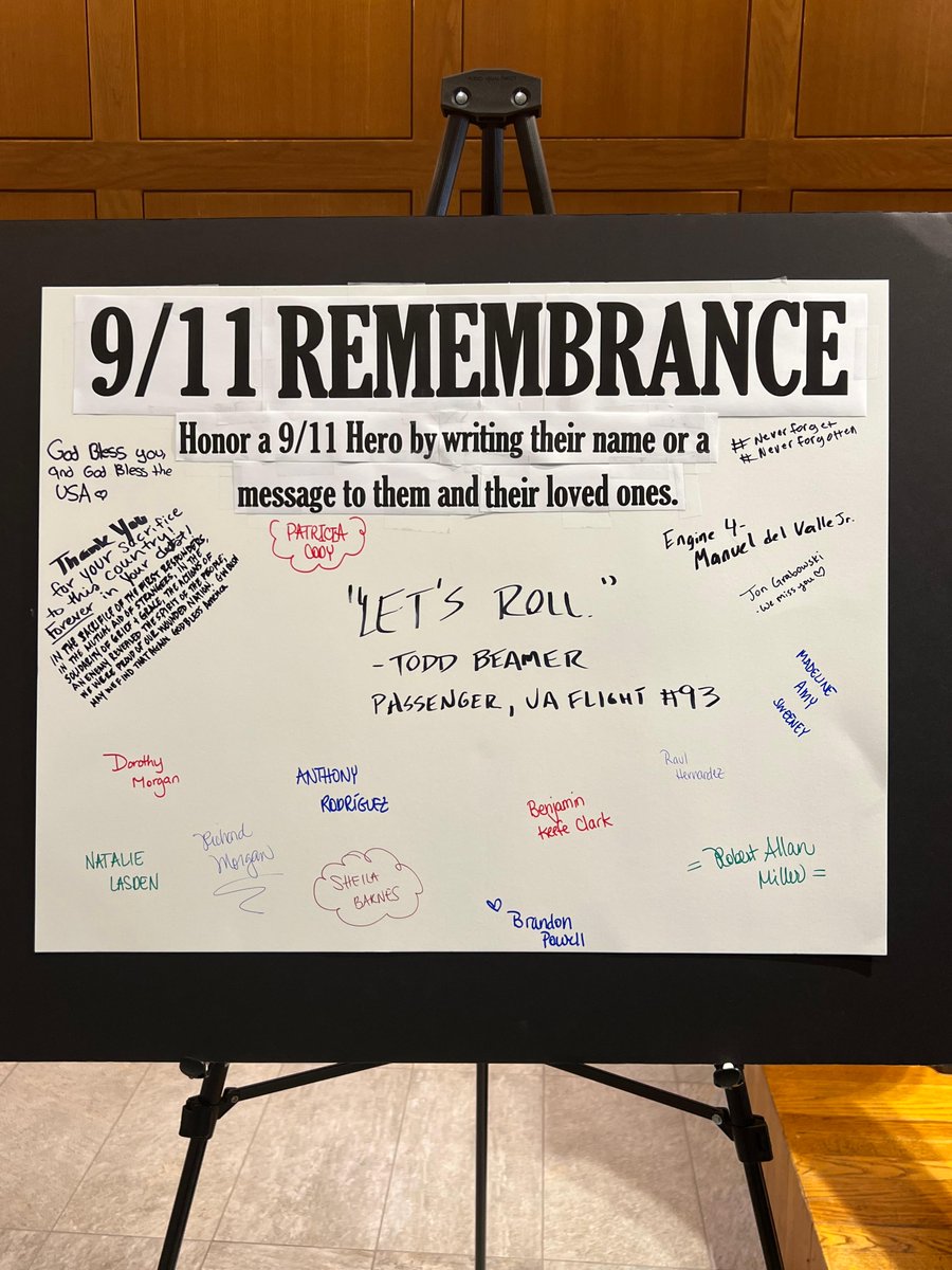 STCL_Houston's tweet photo. The Democratic Law Students Association and the Veteran Law Students Association teamed up to sponsor a moving 9/11 Remembrance Ceremony on campus today. https://t.co/6SzXOnEAIc