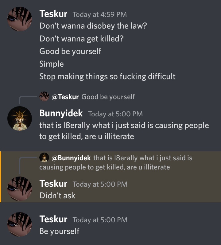 vriskamoder's tweet image. tired of people advocating for l8eral genocide against trans people