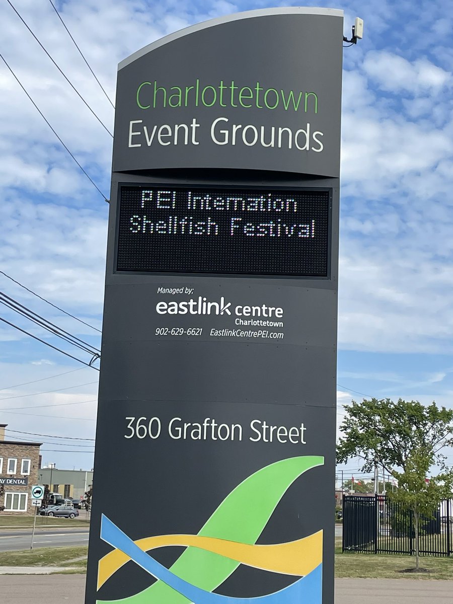 BillySchurman's tweet photo. 1st on-site tour catching @EventGroundsPEI coming to life  prepping to host @PEI_Shellfish Festival celebrating 25 yrs @ChtownPE @Downtown_Chtown @CharlottetownPE @EventAtlantic @tourismpei Excited @EastlinkCtrPEI is managing partner for this key #PEI event asset @eastcoastmusic https://t.co/6RVz8ZzIhU