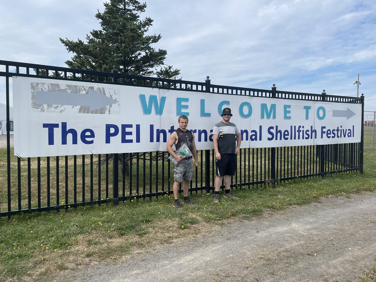 BillySchurman's tweet photo. 1st on-site tour catching @EventGroundsPEI coming to life  prepping to host @PEI_Shellfish Festival celebrating 25 yrs @ChtownPE @Downtown_Chtown @CharlottetownPE @EventAtlantic @tourismpei Excited @EastlinkCtrPEI is managing partner for this key #PEI event asset @eastcoastmusic https://t.co/6RVz8ZzIhU