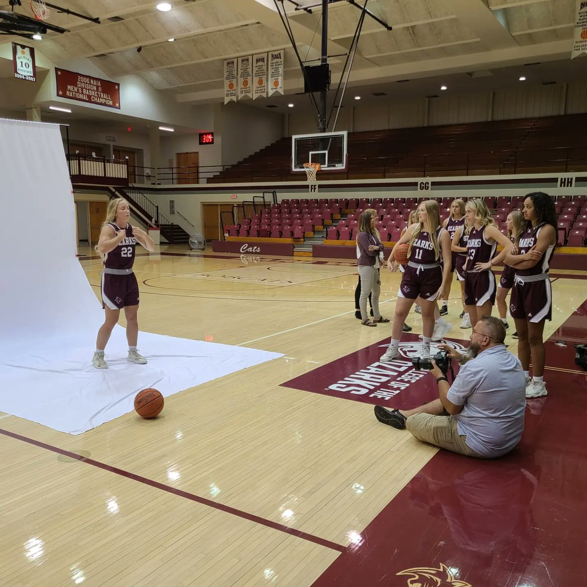 CofOSports's tweet photo. Bobcat and Lady Cat Basketball Media Day 2022!

Ready to PROWL!!!

Let's GOOOOO!

#LookGoodPlayGood

@CofOLadyCats
@CofOBasketball https://t.co/dXjEbTyWSi