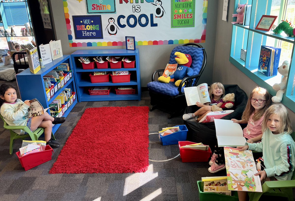These sweet kindergartners rocked reading centers today!! ✏️📚🤩 #YouBelongHere