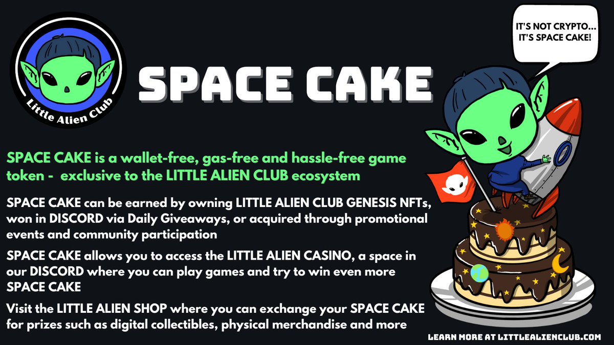wethorians's tweet photo. LITTLE ALIENS ❤️ SPACE CAKE
LITTLE ALIENS ❤️ SPACE CAKE
LITTLE ALIENS ❤️ SPACE CAKE
LITTLE ALIENS ❤️ SPACE CAKE
LITTLE ALIENS ❤️ SPACE CAKE
LITTLE ALIENS ❤️ SPACE CAKE
EARN CAKE IN OUR DISCORD
https://t.co/RcuVjsuiNV
#littlealienclub #lac #nftcommunity #nfts https://t.co/FGWfUMlvna