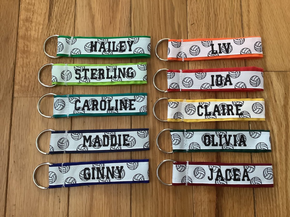 KutieStuff's tweet photo. Excited to share this item from my #etsy shop: 12 Bag Tag personalized  with glitter &amp; heat transfer vinyl lettering https://t.co/FVqVIVuXPk
#volleyball https://t.co/6PCoiynD8o