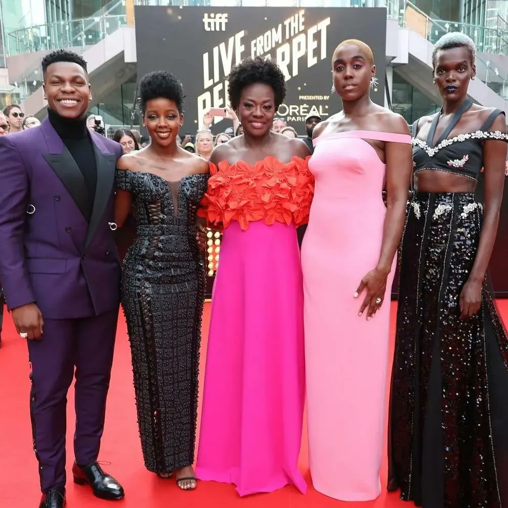 violadavis's tweet photo. Thank you to our wonderful cast, director, and producers, as well as family and friends, for showing up and showing out at @TIFF_NET! ❤ https://t.co/2ga4CTQZeg