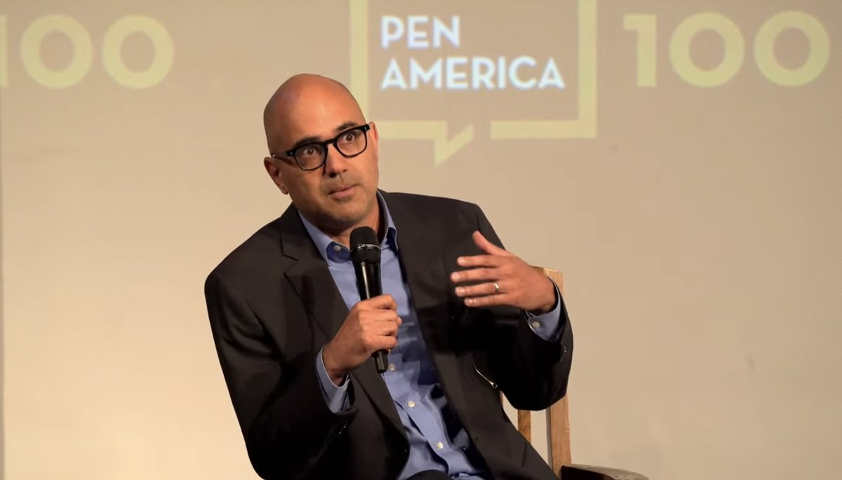 PENamerica's tweet photo. "If there had been sensitivity readers early in my career, I wouldn't have a career." @ayadakhtar #WordsOnFire https://t.co/71VXV349SQ