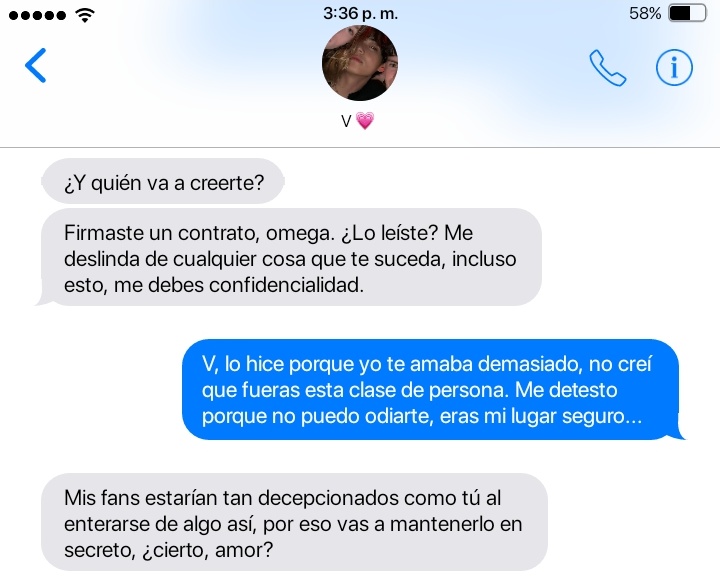 arcoirisonfire's tweet photo. #taekookau

*ૢ✧ | FOOL FOR YOU.

Al ser elegido por V, para ser su compañía de la noche después de un concierto, Jungkook no creyó que el alfa sería distinto a lo que siempre imaginó; mucho menos que, en su primera vez, quedaría en cinta de su Idol favorito. https://t.co/lC99zxFeKG