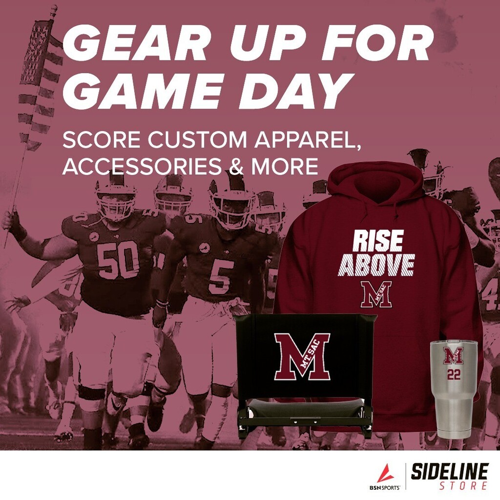 Hey, Mountie fans! 🚩 Cheer on the home team in exclusive custom apparel, accessories, and more. Visit your MT SAN ANTONIO COMMUNITY COLLEGE Sideline Store to shop our top picks now. 

ift.tt/0ylHV4Y instagr.am/p/CibBealPjV0/