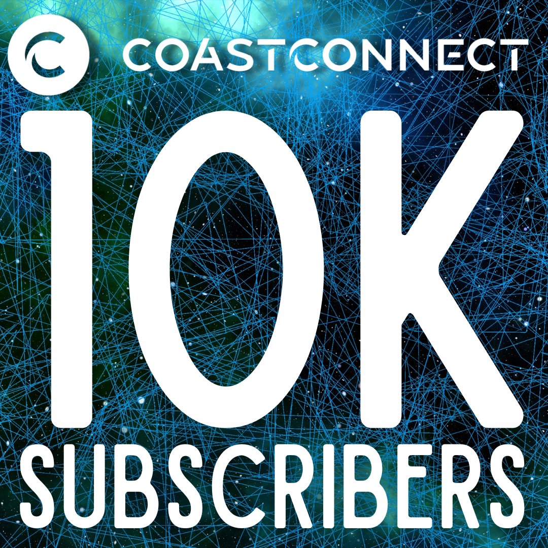 CoastConnect1's tweet photo. We connected our 10,000th subscriber &amp; we are celebrating! Anyone connected from Nov 2020 until the end of Sept 2022 will be entered to win a TCL TV, a Netflix gift card &amp; CoastConnect swag! If you are a subscriber, you are already entered. Thanks so much to all of you! https://t.co/vR3Wn2W9WE