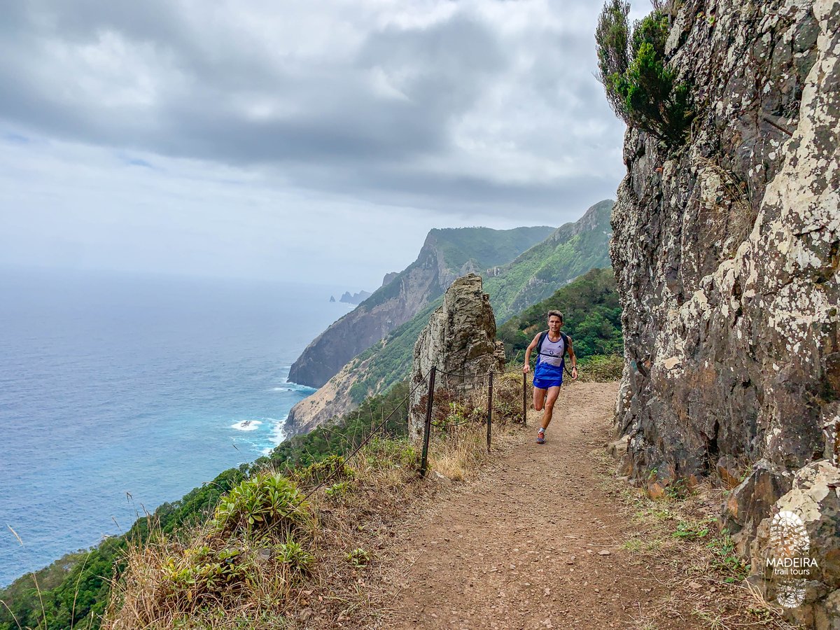 MadeiraTrail's tweet photo. Wojciech 🇵🇱 came to Madeira to kick our guide's ass!! 🏃💨🏎
We need to be prepared to guide every kind of runners on our tours. We host from the most experienced runner to the very beginner runner.😉
We take good care of you!👌
Book your Running Tour at https://t.co/TCUShmGRQG⬅️ https://t.co/roDv1IqviG