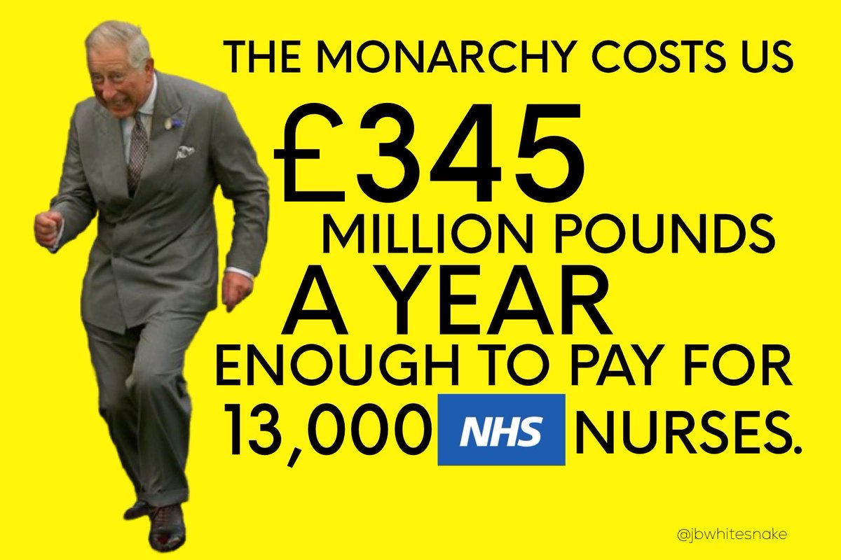 Britain_People's tweet image. A legal clause means King Charles III inherits his mother’s vast fortune but escapes a £200 million #tax bill. 

• 0% tax for him
• 40% tax for you 

God save the King.

#NotMyKing