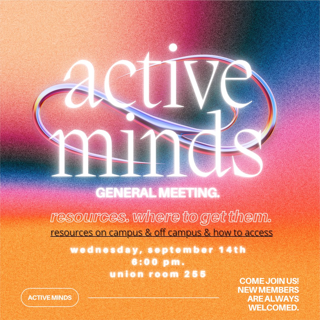 Active Minds at UNT tweet media