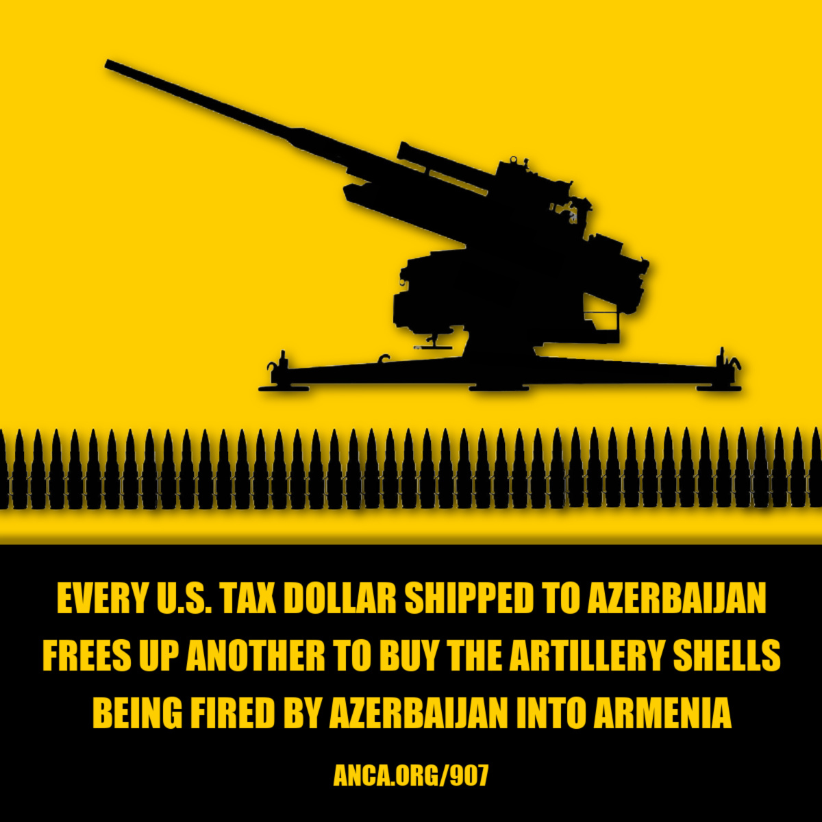 Every dollar that President Biden sends to Baku (as military aid) frees up another to buy the artillery shells that #Azerbaijan is firing into #Armenian towns and villages.