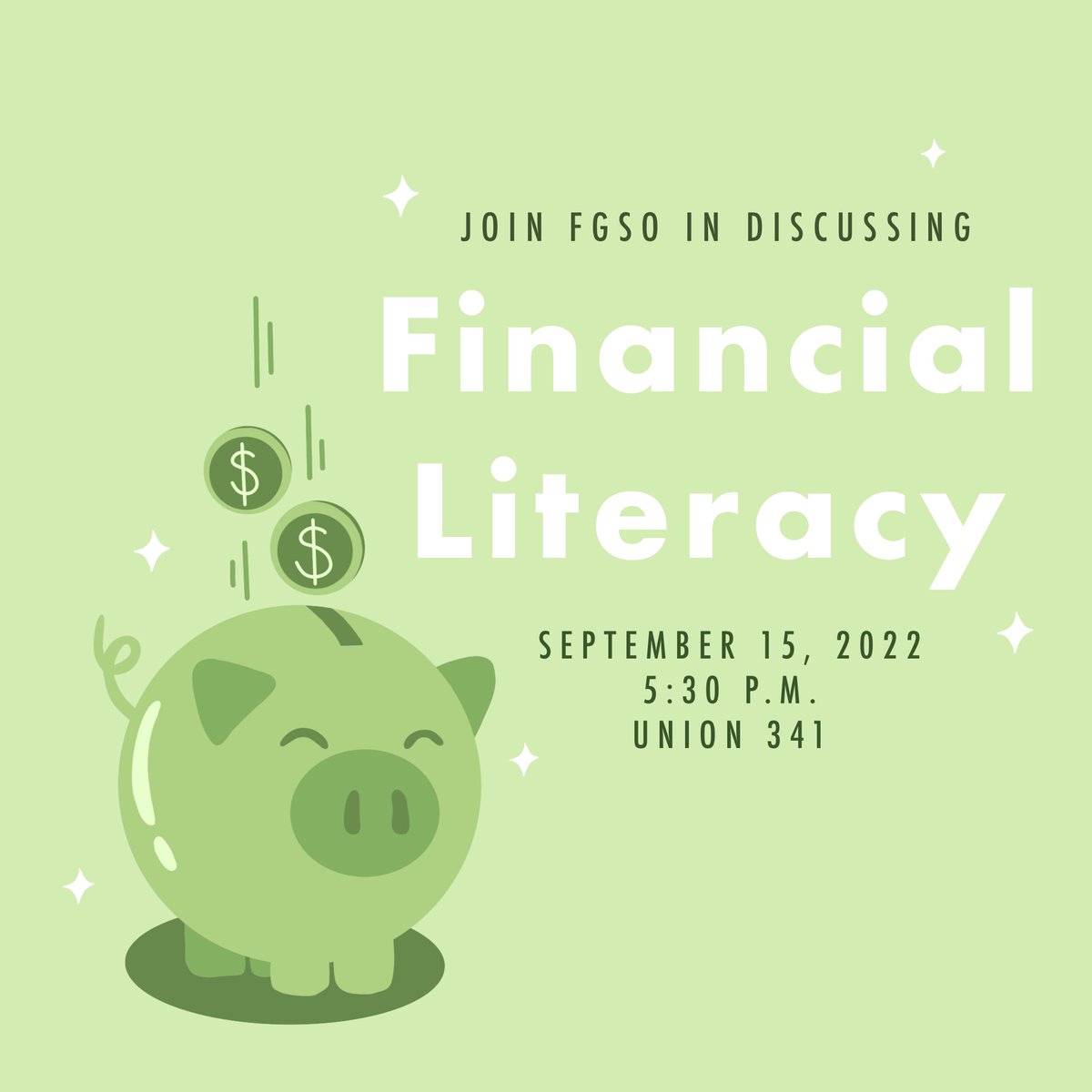 Join us this Thursday for our Finsncial Literacy Event! Students will be able to gain financial advice and more. We hope to see y’all there! #untfirstgen #unt26