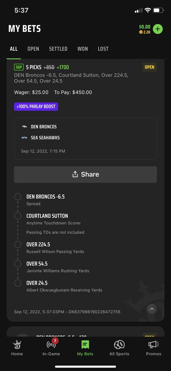 QUICK LITTLE SGP FOR TN!!! LOVE ALL THESE PICKS. FEEL FREE TO TAIL