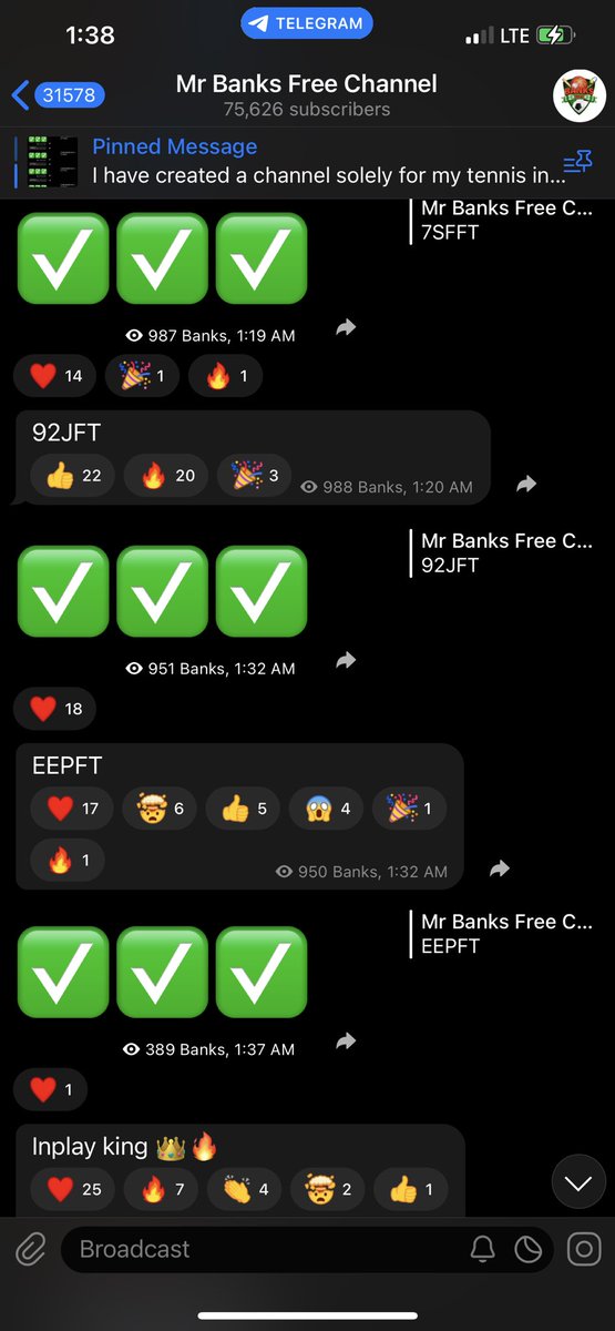 Mrbankstips's tweet photo. The in-play king at it again ✅✅✅✅✅

100k to 545k done 

All FREE on the telegram channel 

Link https://t.co/lH8NAaxvg8

500 RTs for more ✅ https://t.co/iWxrzc7NW1