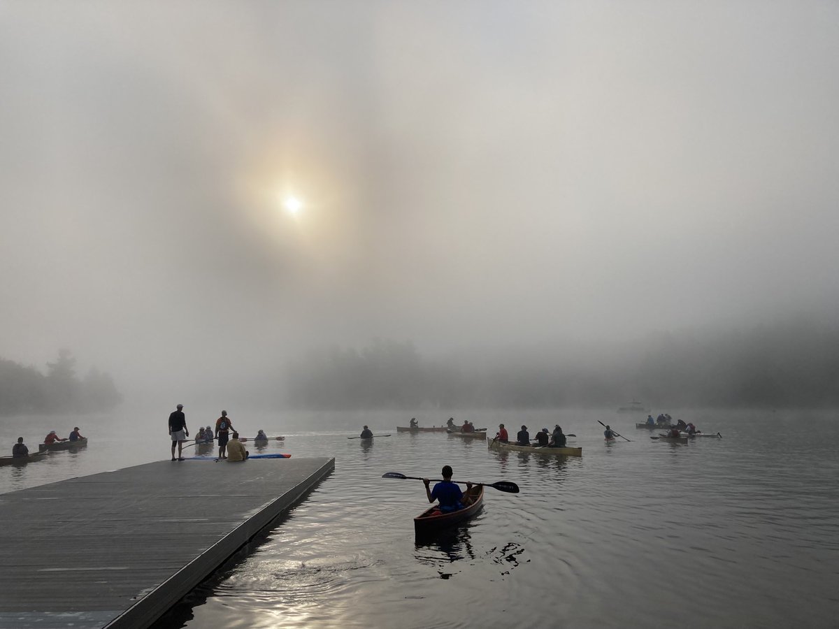 dlkgottier's tweet photo. A picture never catches the beauty but I tried. What a great weekend at the Adirondack Canoe Classic. #90miler #pitcrew https://t.co/lsCkgrtxLK