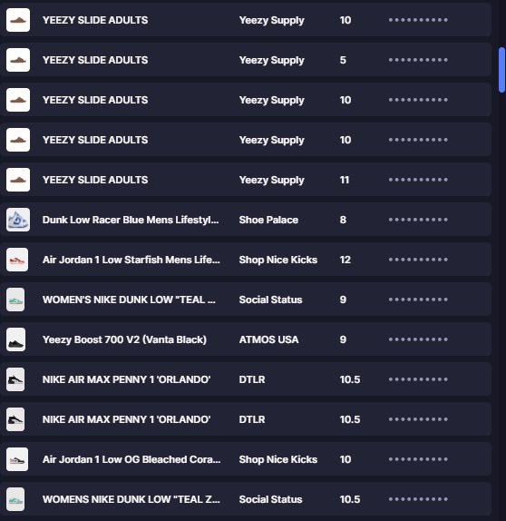 One of my better months with @ValorAIO 👨‍🍳 @NamelessCookGrp @NamelessSuccess @aycdio @StatProxies @LiveProxies @Leafproxies