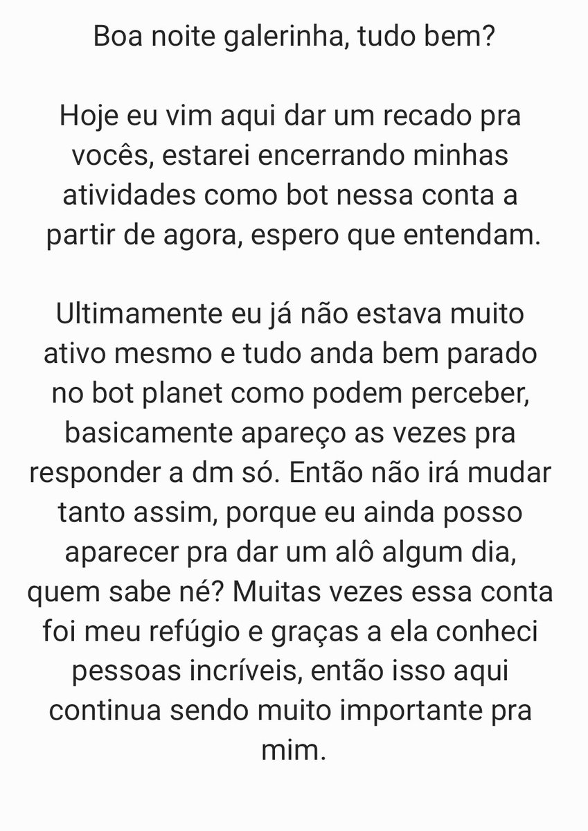 BOTLEEKNOW's tweet photo. Atenção ⚠️ 
Tenho uma notícia pra vocês https://t.co/IQ5M0PrOg2