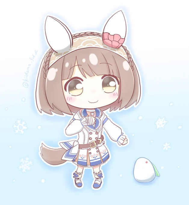 岩手の因子が縁となって来てくれましたありがとう! #ウマ娘 #ユキノビジン