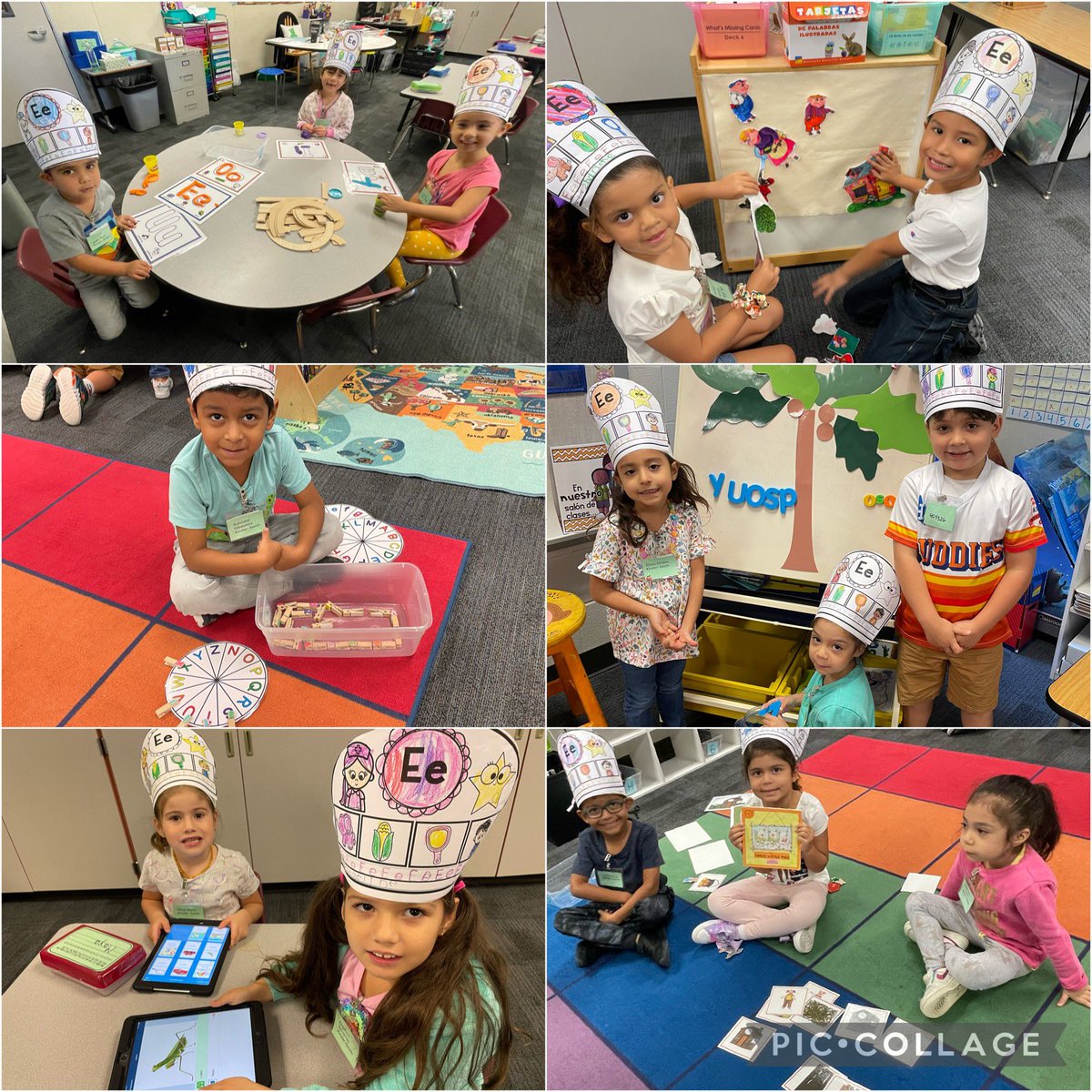 MelSmithO's tweet photo. This is what Monday looks like in my classroom. #ReadingStations @TeachonTif @HumbleISD_OFE https://t.co/R5TXf9RbUk