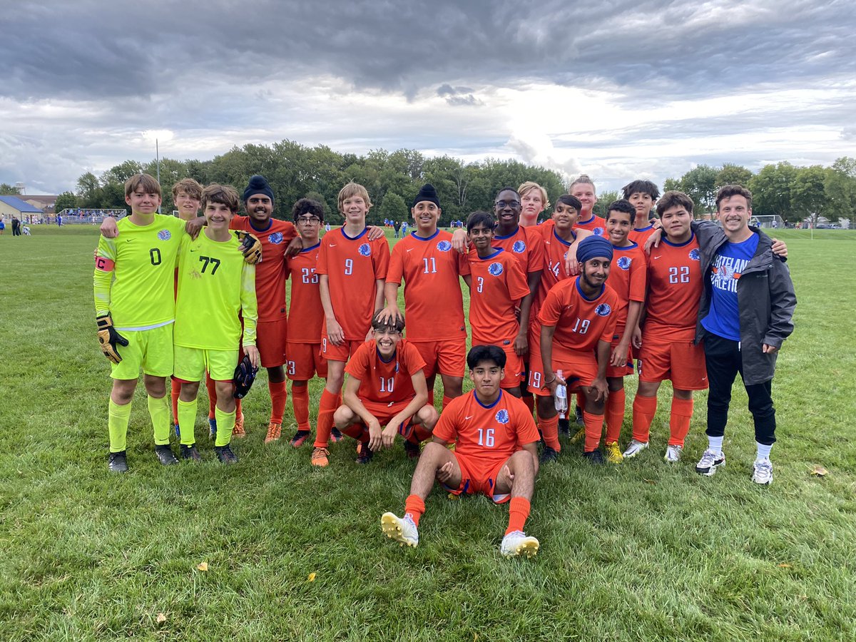 Big moment for our <a href="/WhitelandBSocc/">Whiteland Boys Soccer</a> program as our newly formed Developmental team picked up their first victory, 4-1 over Bishop Chatard! Let’s go boys!