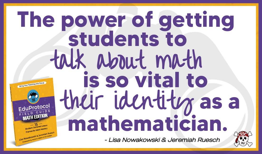 dbc_inc's tweet photo. "The power of getting students to talk about math is so vital to their identity as a mathematician."
- Lisa & Jeremiah
Learn more HERE:
➡️ https://t.co/xUsoGtPm32
#tlap #LeadLAP #EduProtocols #Mathrep @burgessdave @burgess_shelley @TaraMartinEDU
@mathkaveli @NowaTechie https://t.co/hTcRMLoEQx