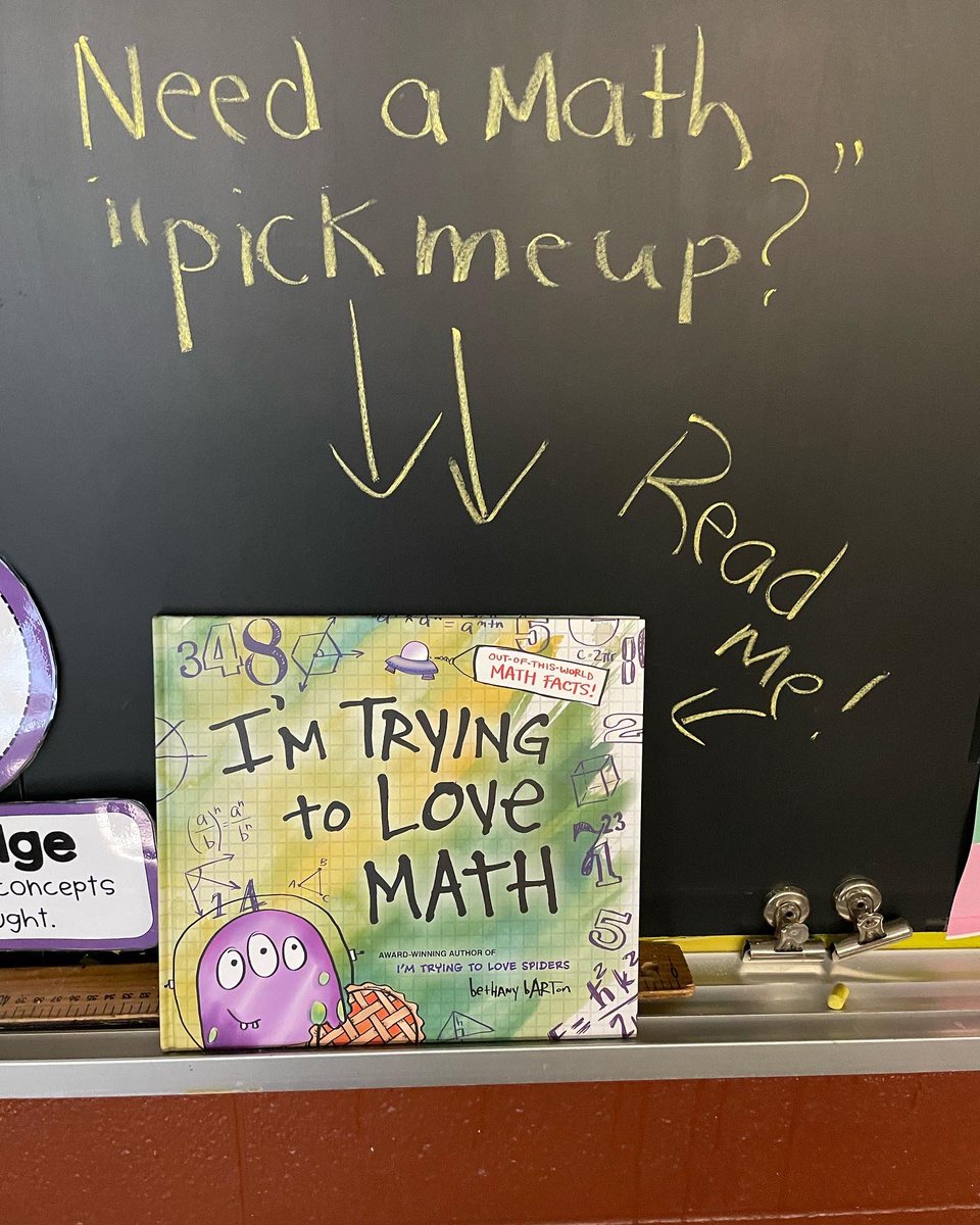 mrsrogershdsb's tweet image. We’re all mathematicians! This book not only shares a wonderful lesson that everyone and anyone can do math (and we do it everyday even without realizing!), It is also # hilarious!!!! We kicked off our math identity journals today!#mathisntjustnumbers #everyonecanlearnmath 📖😃